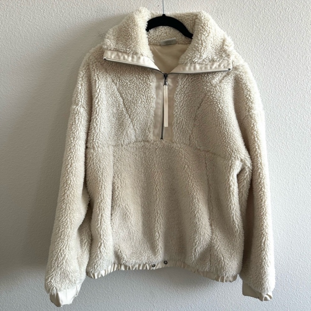 Varley Appleton Sherpa Half-Zip Pullover Jacket - image 2